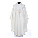 JHS Chasuble with Gold Cross in polyester s6