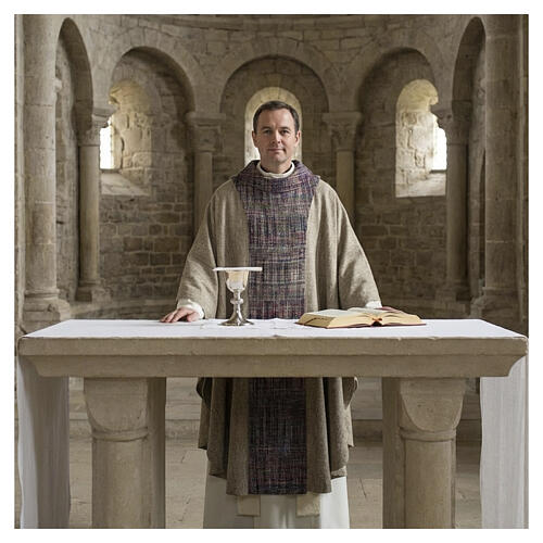 Chasuble franciscaine avec scapulaire 2