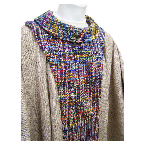 Chasuble franciscaine avec scapulaire 3