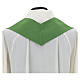 Chasuble in polyester with Chi-Rho and ears of wheat s6