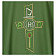 Chasuble in polyester with JHS, cross and Alpha & Omega desi s2