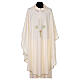 Chasuble in polyester with JHS, cross and Alpha & Omega desi s5