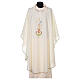 Chasuble in polyester with Cross & Flames s5