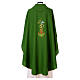 Chasuble in polyester with Cross & Flames s8