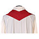 Chasuble in polyester with Cross & Flames s11