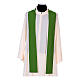 Franciscan chasuble in polyester with Jesus and St.Francis hands s11