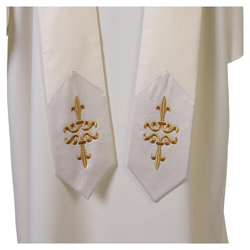 Catholic Chasuble in pure wool with Pelican symbol 9