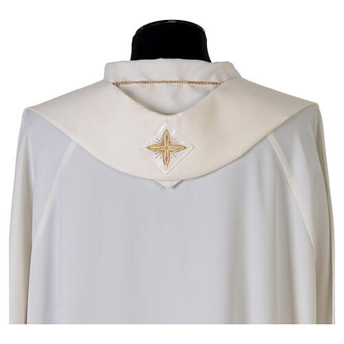 Catholic Chasuble in pure wool with Pelican symbol 11