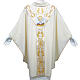 Catholic Chasuble in pure wool with Pelican symbol s1
