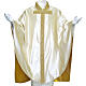Medieval Chasuble in pure silk with gold silk lining, embroidery s1