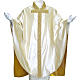 Medieval Priest Chasuble in pure silk with gold silk lining, embroidery s1