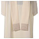 Chasuble in pure wool with silk cross embroidery s10