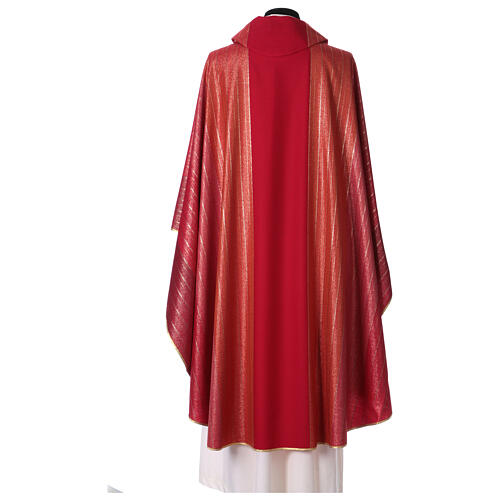 Chasuble in Tasmanian wool with double twisted yarn 10