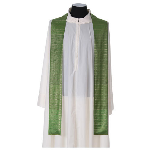 Chasuble in Tasmanian wool with double twisted yarn 11