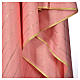 Casulla rosada 100% lana doble tejido s5