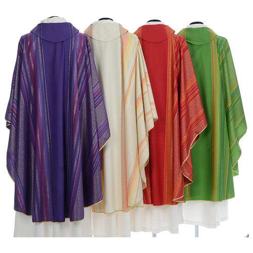 Chasuble in pure Tasmanian wool with double twisted yarn 2