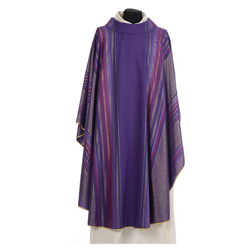 Chasuble in pure Tasmanian wool with double twisted yarn 6