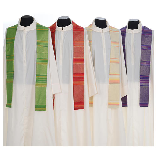 Chasuble in pure Tasmanian wool with double twisted yarn 7