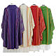 Chasuble in pure Tasmanian wool with double twisted yarn s2