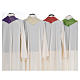 Chasuble in pure Tasmanian wool with double twisted yarn s8