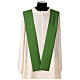 Chasuble in polyester with floral embroidery s6