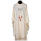 Chasuble in polyester with flames and Holy Spirit s3