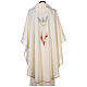 Chasuble in polyester with flames and Holy Spirit s8