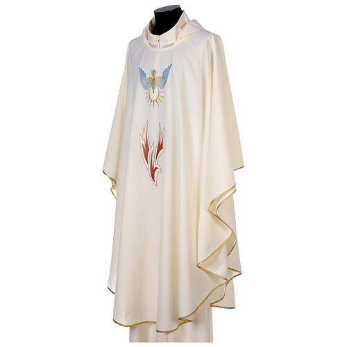 Casula 100% poliestere fiamme e Spirito Santo 3