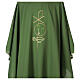 Chasuble in polyester with Chi-Rho and Alpha Omega symbol s2