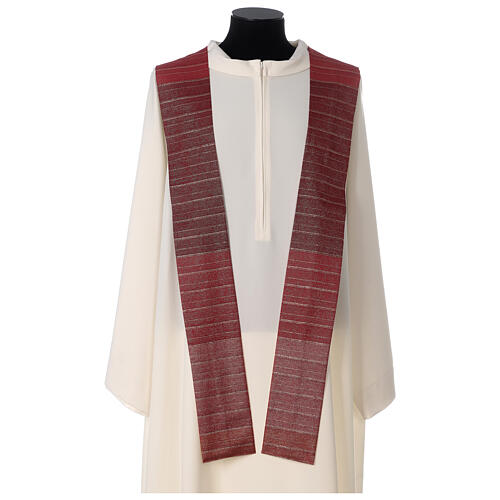 Chasuble Holy Spirit in Tasmanian wool with double twisted yarn 9