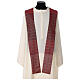 Chasuble Holy Spirit in Tasmanian wool with double twisted yarn s9