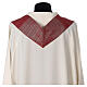 Chasuble Holy Spirit in Tasmanian wool with double twisted yarn s10
