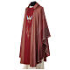 Pastor Chasuble with Holy Spirit in Tasmanian wool with double twisted yarn s4