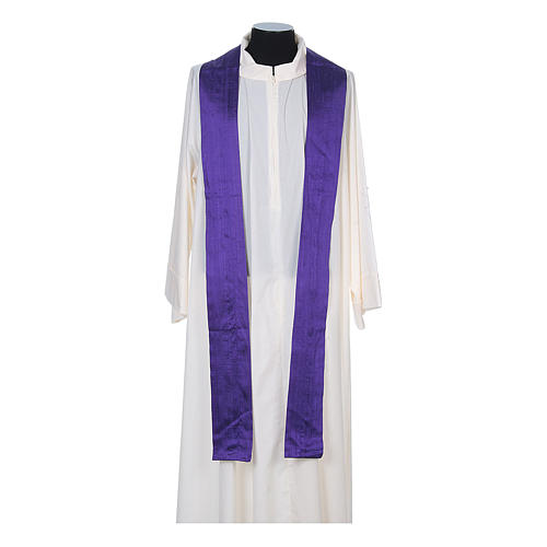 Chasuble in pure Shantung silk 10