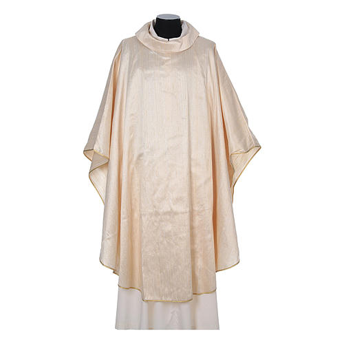 Chasuble 100% pure soie shantung 5