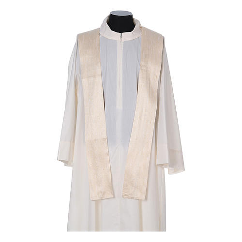 Chasuble 100% pure soie shantung 9