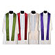 Chasuble 100% pure soie shantung s11