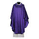 Gothic Chasuble in pure Shantung silk s6