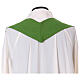 Gothic Chasuble with Chi-Rho and wheat symbol in polyester s11