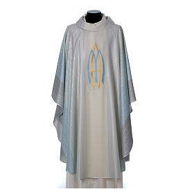 Marian Chasuble in pure Tasmanian wool blend.