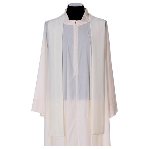 Chasuble liturgique mariale 100% polyester 4