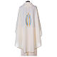 Chasuble liturgique mariale 100% polyester s3