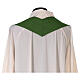 Chasuble in polyester with JHS and rays embroidery s6