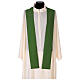 Latin Chasuble with JHS and rays embroidery in polyester s5