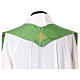Chasuble in pure wool with embroidered galloon s5
