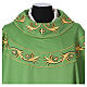 Catholic Priest Chasuble in pure wool with embroidered galloon s2