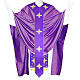 Medieval Chasuble in pure wool and lurex with embroideries s1