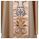 Marian Chasuble in wool and lurex, with double twisted yarn s4