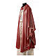 Chasuble with Divine Mercy in wool and lurex, double twisted yarn s4