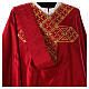 Chasuble gotique 100% pure soie broderie sur bande centrale s8